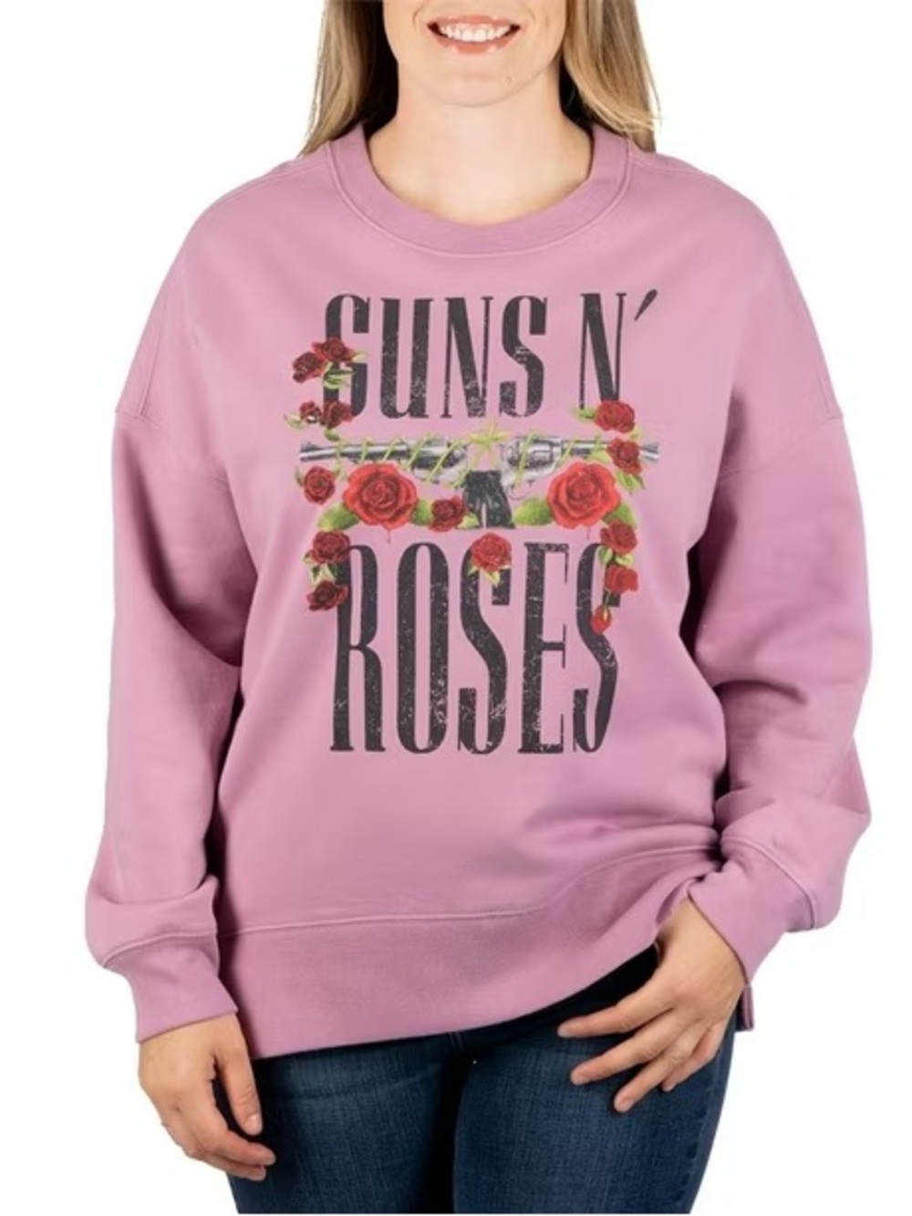 Guns N' Roses Sweatshirt pink Women's XS
